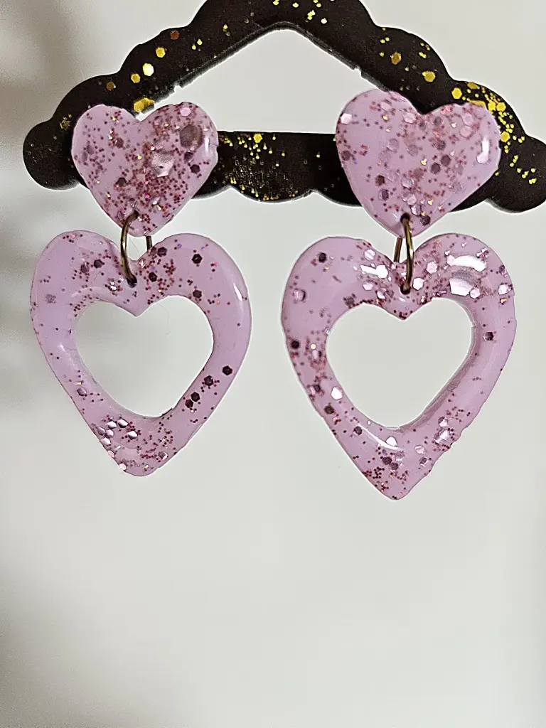 Aphrodite (rose pailleté)